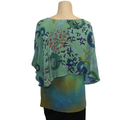 Dale Jenssen Pullover, Mixed Green/Blue, XS