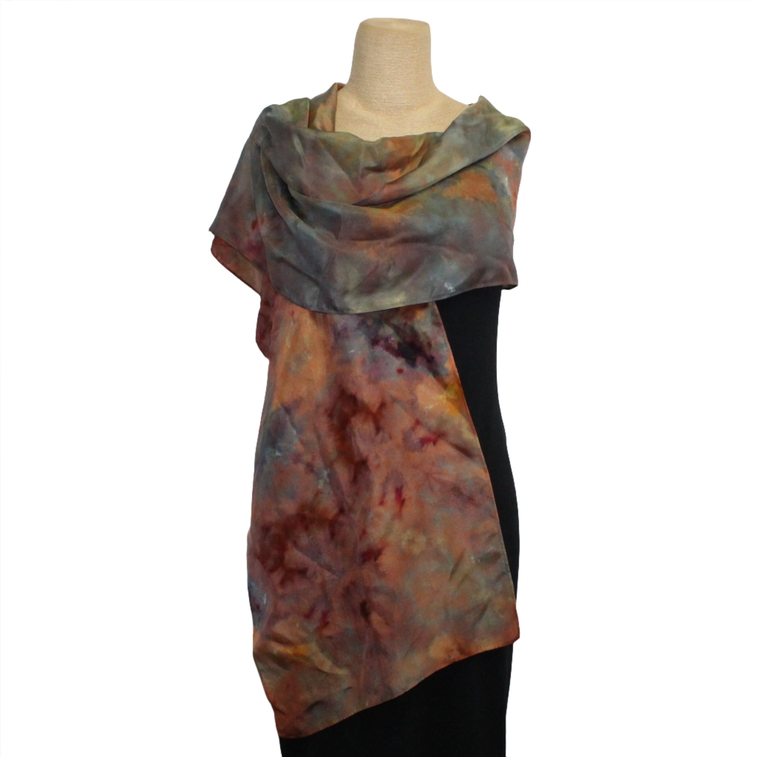 Dale Jenssen Scarf, Copper/Teal