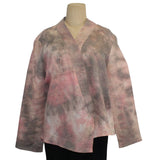 Teri Jo Summer Jacket, Poaque, Rose/Gray, M