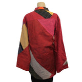 M Square Jacket, Quinne, Red/Multi-Color M