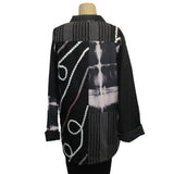 M Square Jacket, Quinne, Black/White M/L