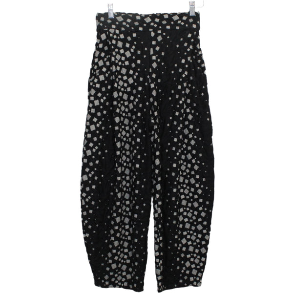 Ozai N Ku Pants, Square Fusion, Black/White XXS