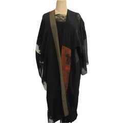 Diane Katz Designs Tunic, Black/Light Olive, S/M