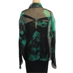 Diane Katz Designs Jacket, Green/Black, S