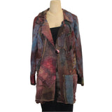 Tatiana Palnitska Jacket, Detailed Hand-Painted, S