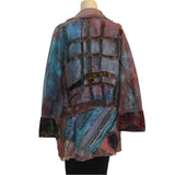 Tatiana Palnitska Jacket, Detailed Hand-Painted, S