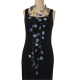 Annemieke Broenink Necklace, Ink, Jeans Blue