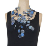 Annemieke Broenink Necklace, Ink, Jeans Blue