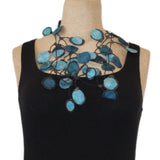 Annemieke Broenink Necklace, Ink, Blue