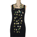 Annemieke Broenink Necklace, Ink, Olive