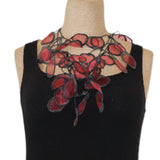 Annemieke Necklace, Transparent, Red
