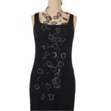 Annemieke Necklace, Transparent, Grey