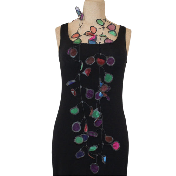 Annemieke Necklace, Transparent, Happy