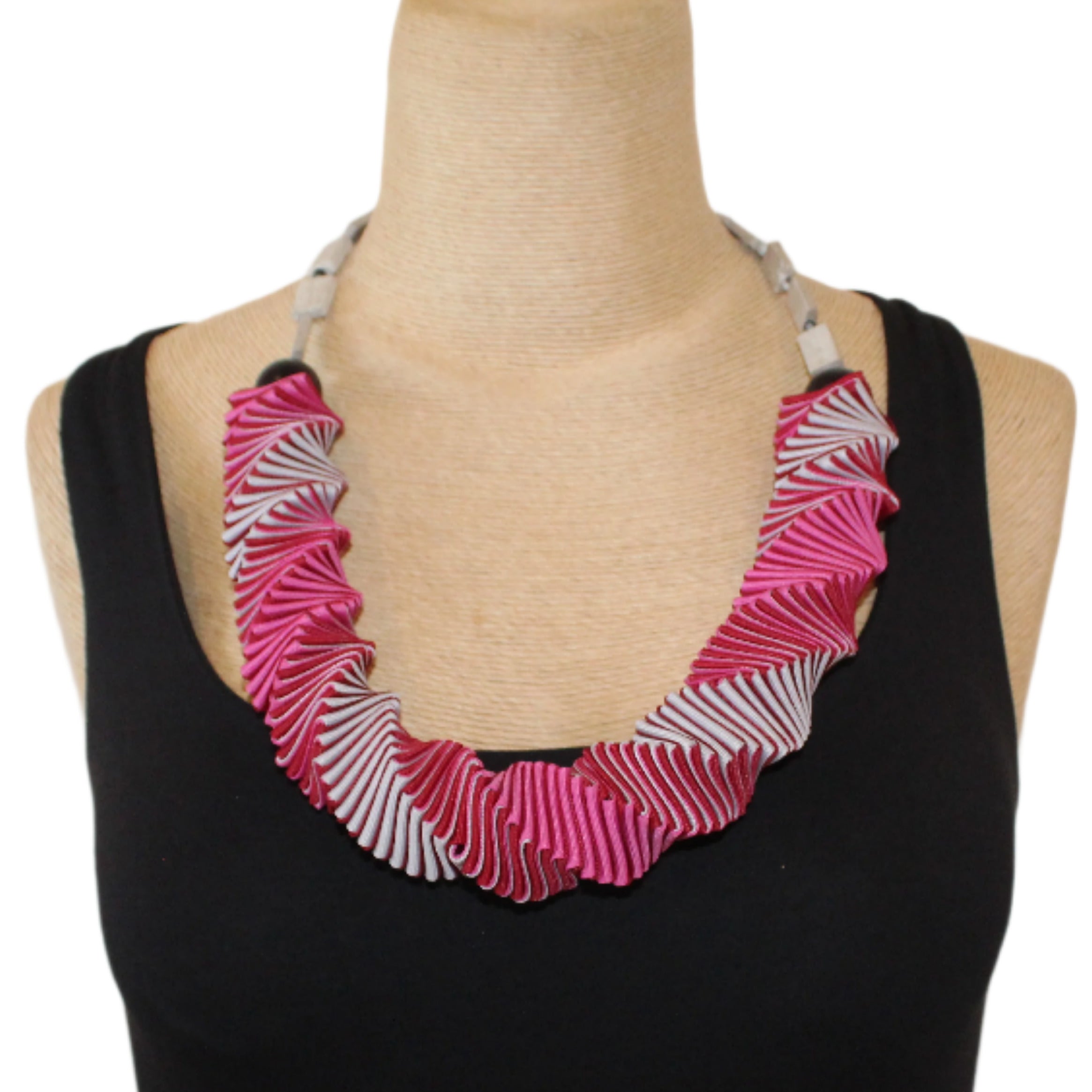 Ellen Sue Gordon Necklace, Boysenberrry Twist