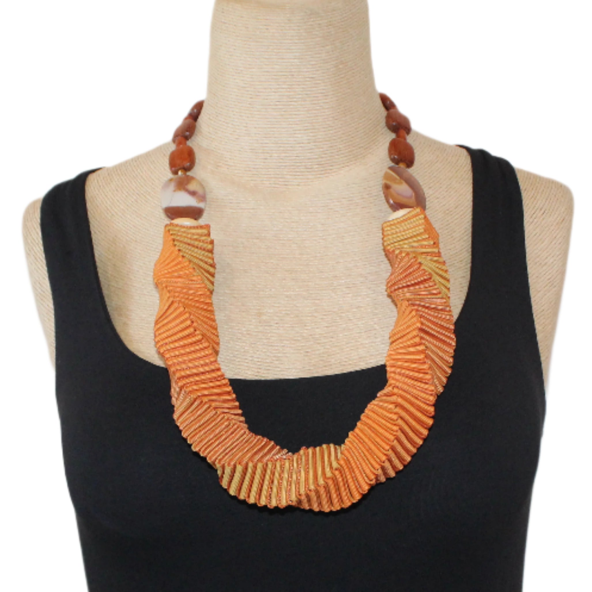 Ellen Sue Gordon Necklace, Copper Mine Twist