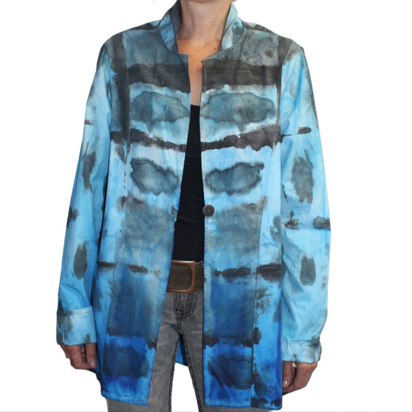 Tatiana Palnitska Jacket, Blue/Turquoise, XS/S