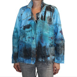 Tatiana Palnitska Jacket, Blue Detailed, S