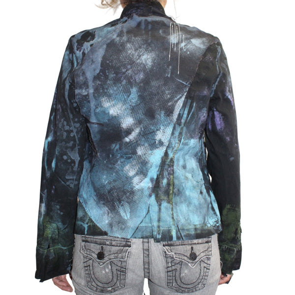 Tatiana Palnitska Jacket, Blue/Black, XS