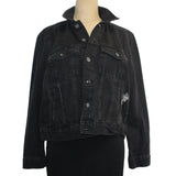 Patty Vizza Jacket, 4 Elders, Distressed Black Denim, S