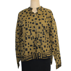 Adverb Shirt, After, Chip/Fences, Mustard/Black S, M, L & XL