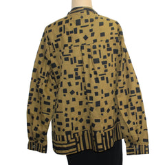 Adverb Shirt, After, Chip/Fences, Mustard/Black S, M, L & XL