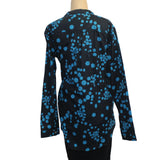 Adverb Shirt, Early, Dots, Turquoise/Black S & L