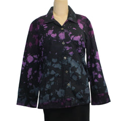 Adverb Shirt, Over, Seaglass, Violet/Slate/Black M