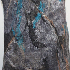 Beth Marx Vest, Grey/Blue/Silver, S/M