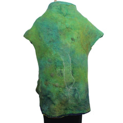 Beth Marx Vest, Green/Blue/Rust, S/M