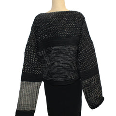 Neeru Kumar Pullover, Black/Beige L, XL & XXL