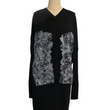 Pier Antonio Gasapari Cardigan, Lamina, Black/White XS & S