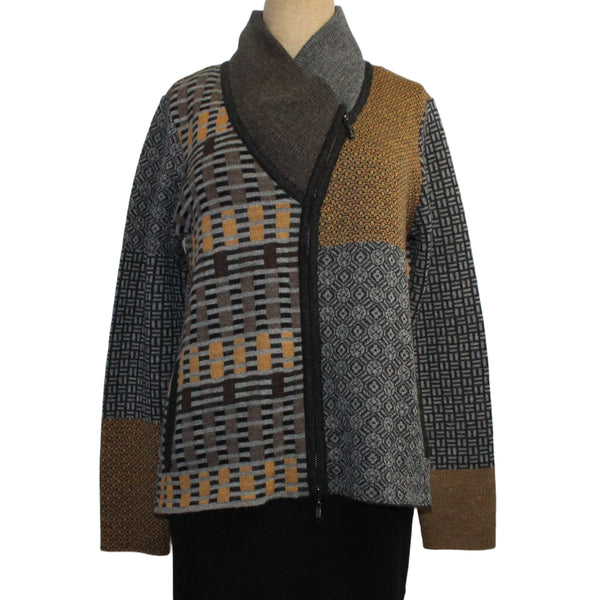 Beyond Threads Cardigan, Pique Crossover, Marigold XS, S & M