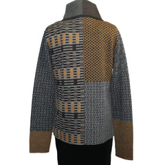 Beyond Threads Cardigan, Pique Crossover, Marigold XS, S & M