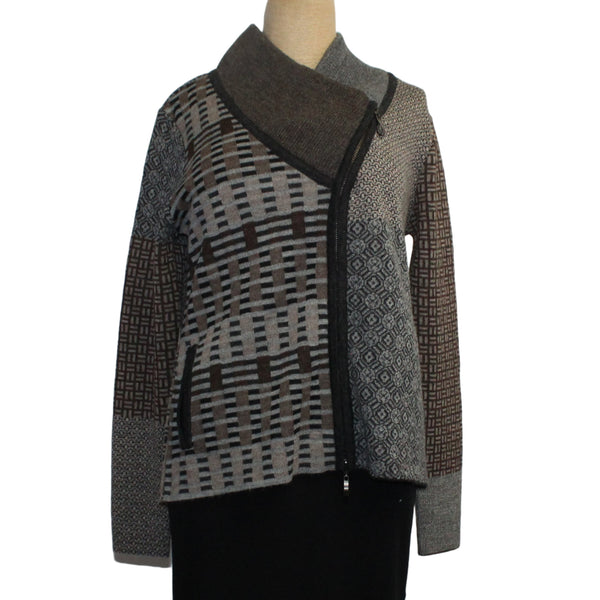 Beyond Threads Cardigan, Pique Crossover, Natural XS & S