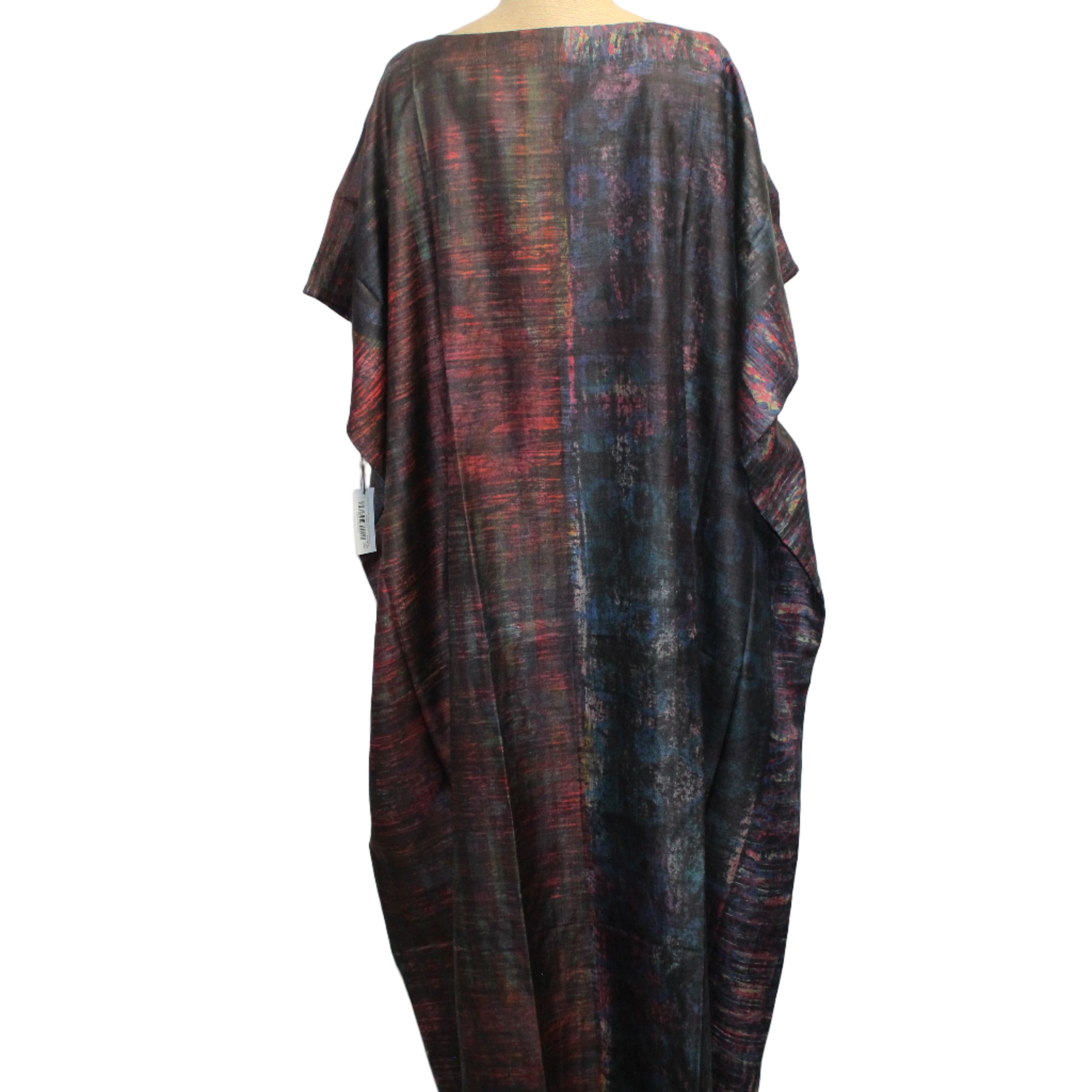 Darshan Shah Kaftan, Eggplant/Multi L/XXL