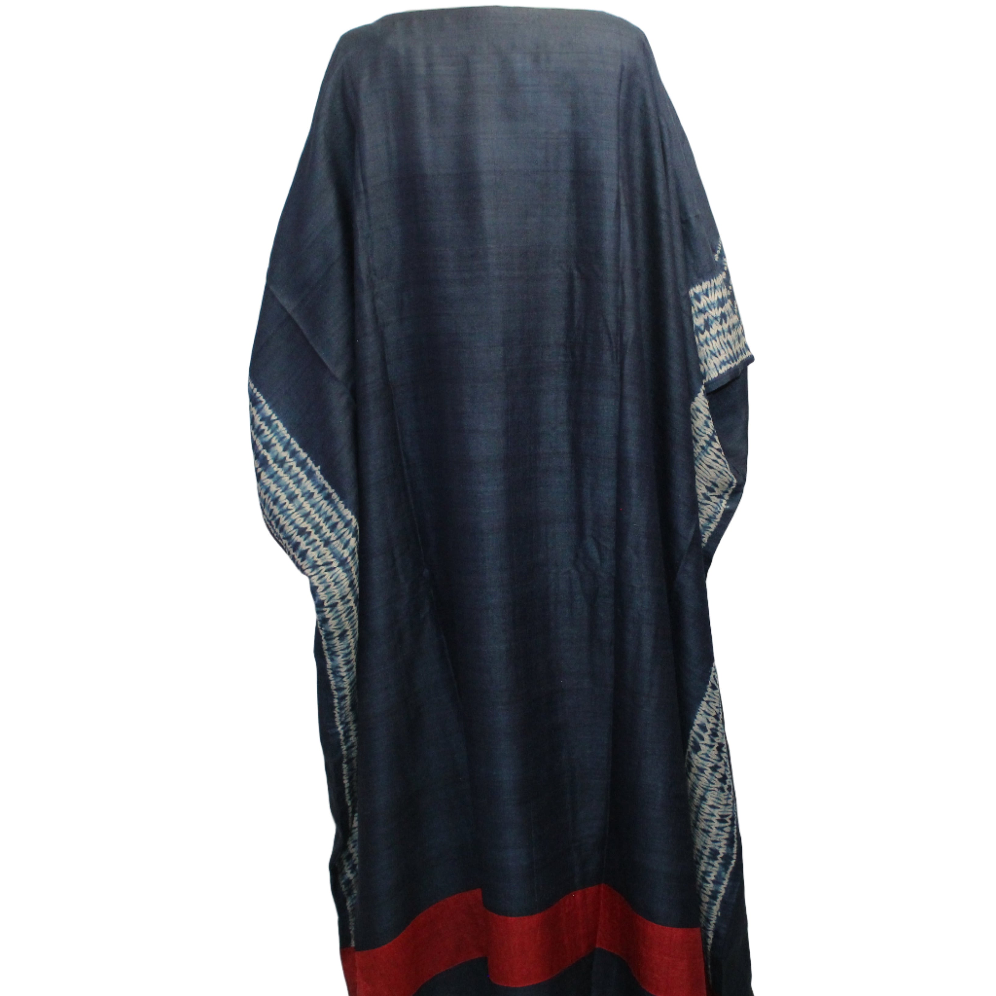 Darshan Shah Kaftan, Indigo/Pearl/Red L/XXL