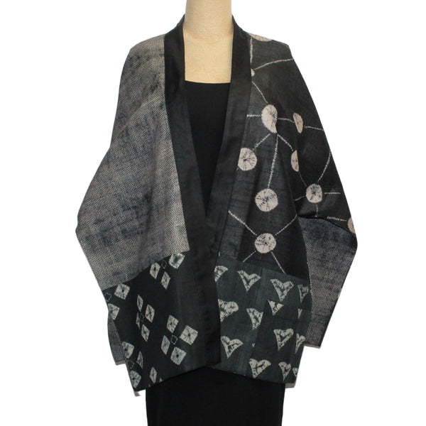 Darshan Shah Jacket, Black/Beige M/L