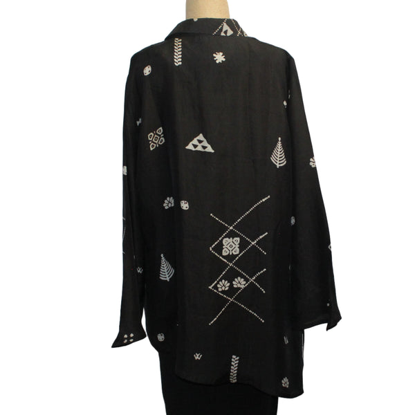 Darshan Shah Shirt, Black/Pearl Gray M