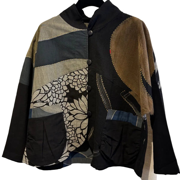 Yaza Jacket, Batik Art, Multi, L/XL