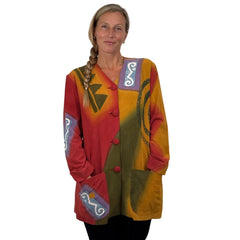 Holly Badgley Jacket, Jai, Sunset, M