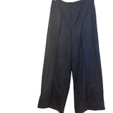Dress To Kill Pant, Suede Pleated, Midnight Blue M & L
