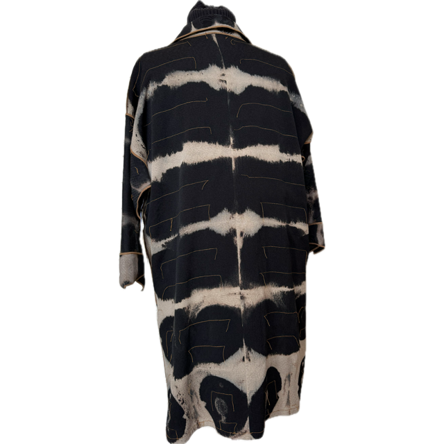 Judith Bird Jacket, Bold Black Squares, S/M