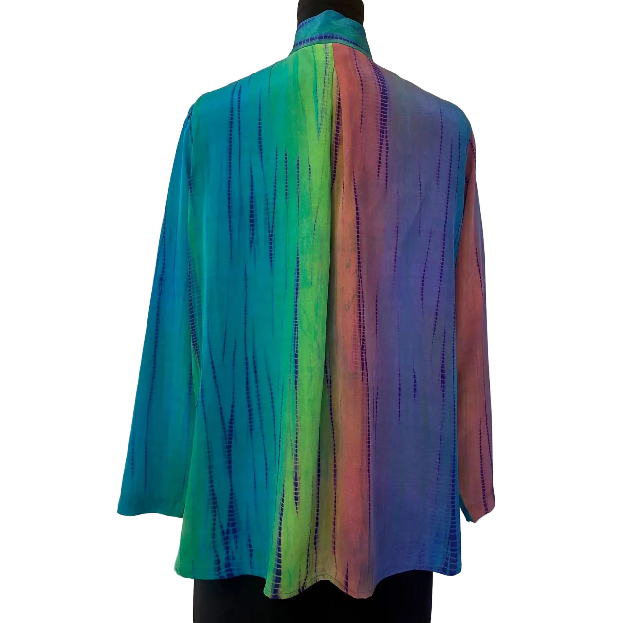 Doshi Shirt, Spirit, Aurora, Purple/Lime/Turquoise/Coral, L