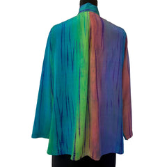 Doshi Shirt, Spirit, Aurora, Purple/Lime/Turquoise/Coral, L