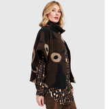Alembika Jacket, Floral, Black/Brown/Beige XS & M