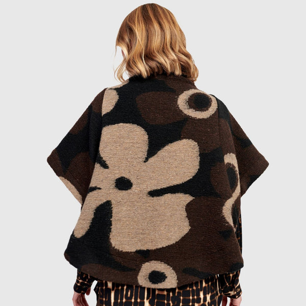 Alembika Jacket, Floral, Black/Brown/Beige XS & M