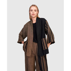 Alembika Jacket, Terra, Black/Brown S & L