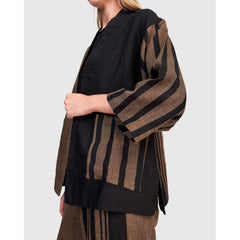 Alembika Jacket, Terra, Black/Brown S & L