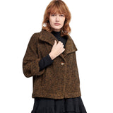 Alembika Jacket, Honey, Brown/Black S/M