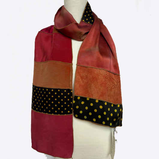 Judith Bird Scarf, SilkSingles Special, Vague Forms in Space